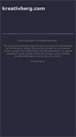 Mobile Screenshot of kreativberg.com