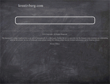 Tablet Screenshot of kreativberg.com